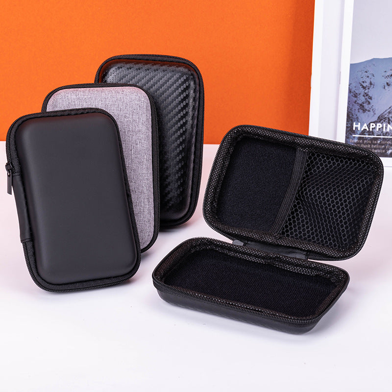 Neutral EVA storage bag, small razor, tool storage bag, electronic data cable, headphone digital storage bag