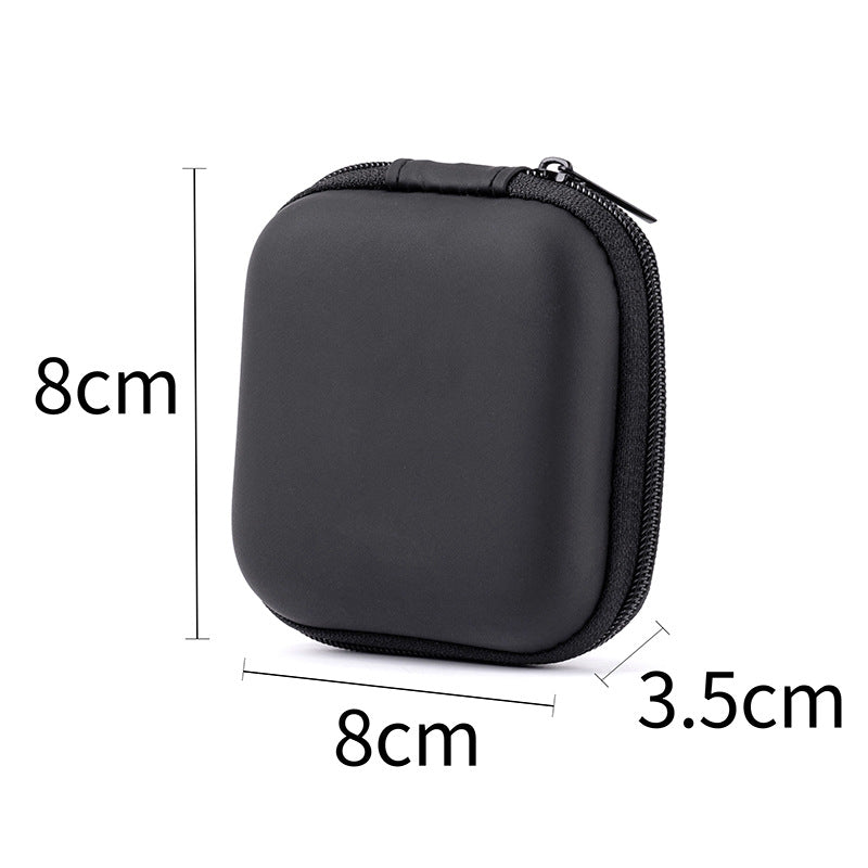 EVA storage bag, headphone case, 3C digital power bank packaging, zipper bag, portable and shockproof