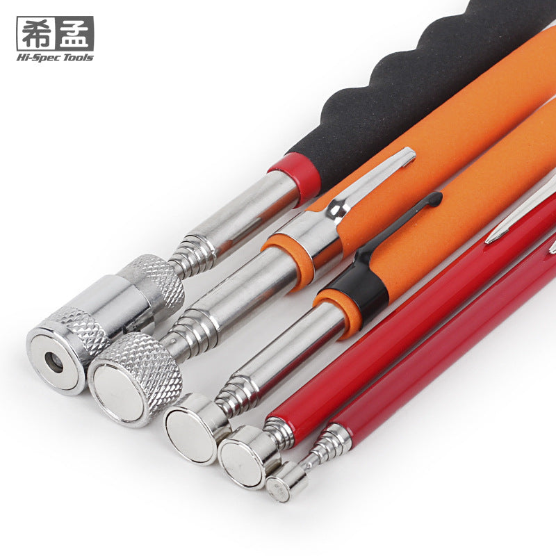 Magnetic Pickup Tool Retractable Rod with Light
