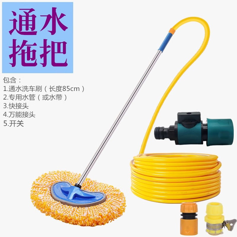 Soft Bristle Car Wash Mop - Scratch-Free Duster Brush