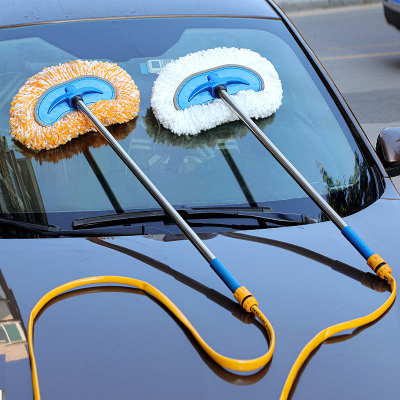 Soft Bristle Car Wash Mop - Scratch-Free Duster Brush