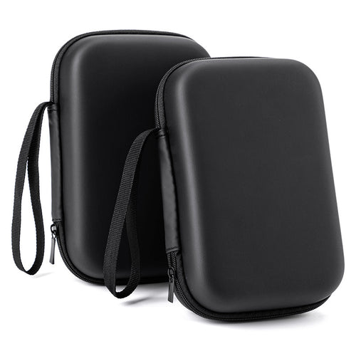 Car air pump leather box, portable air pump storage bag, leather packaging box for automotive emergency tools