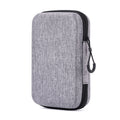 Snowflake Cloth EVA Headphone Bag, Power Bank Hard Drive Bag, Dragon Cloth Earphone Storage Box, Pressure-Resistant Zipper Bag