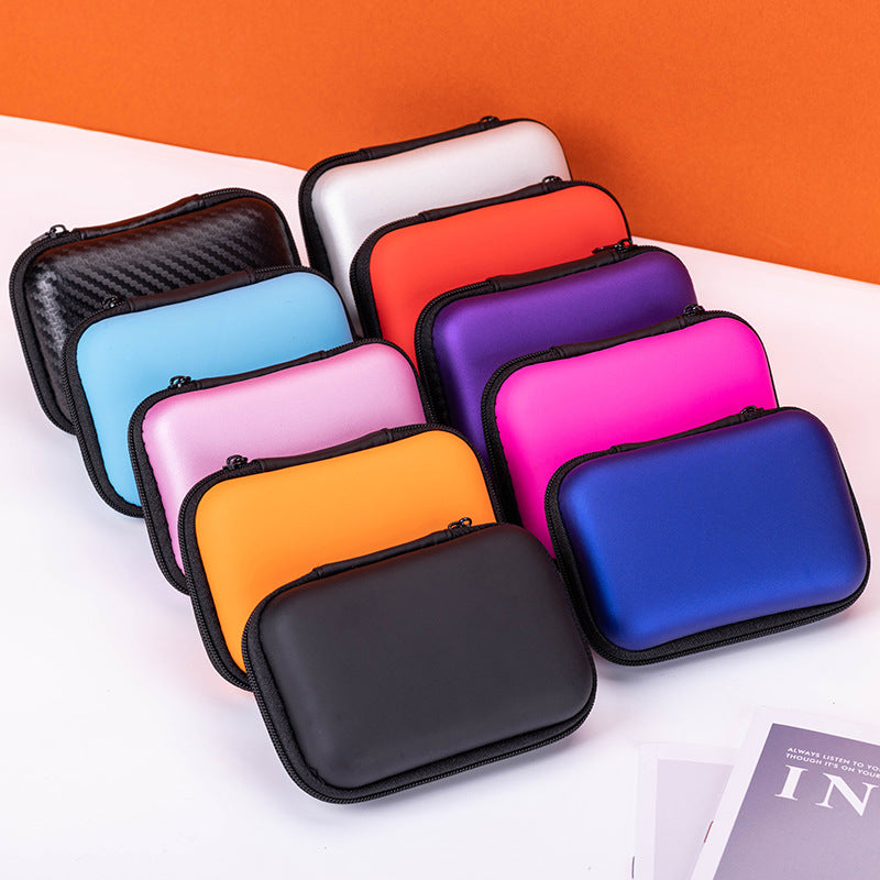 In stock: EVA bag, headphone storage bag, Bluetooth headphone storage box, coin purse, data cable, charger packaging box
