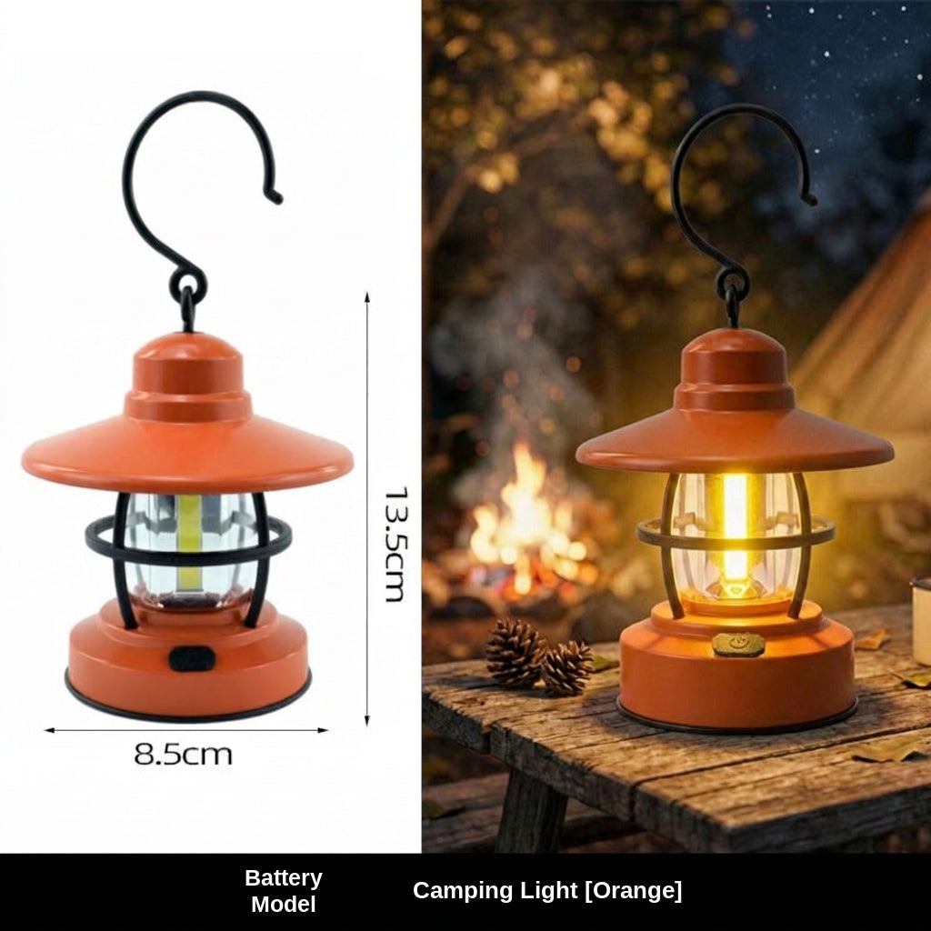 Camping Light - Rechargeable Lantern, Multiple Colors