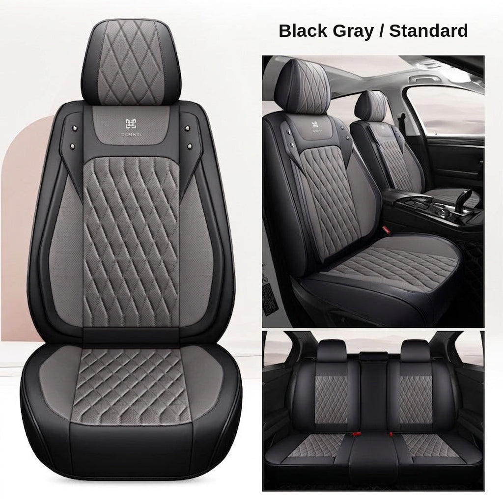 New car seat cushion, all-season universal seat, Nappa leather full-coverage seat cover, small sedan SUV seat cushion manufacturer wholesale