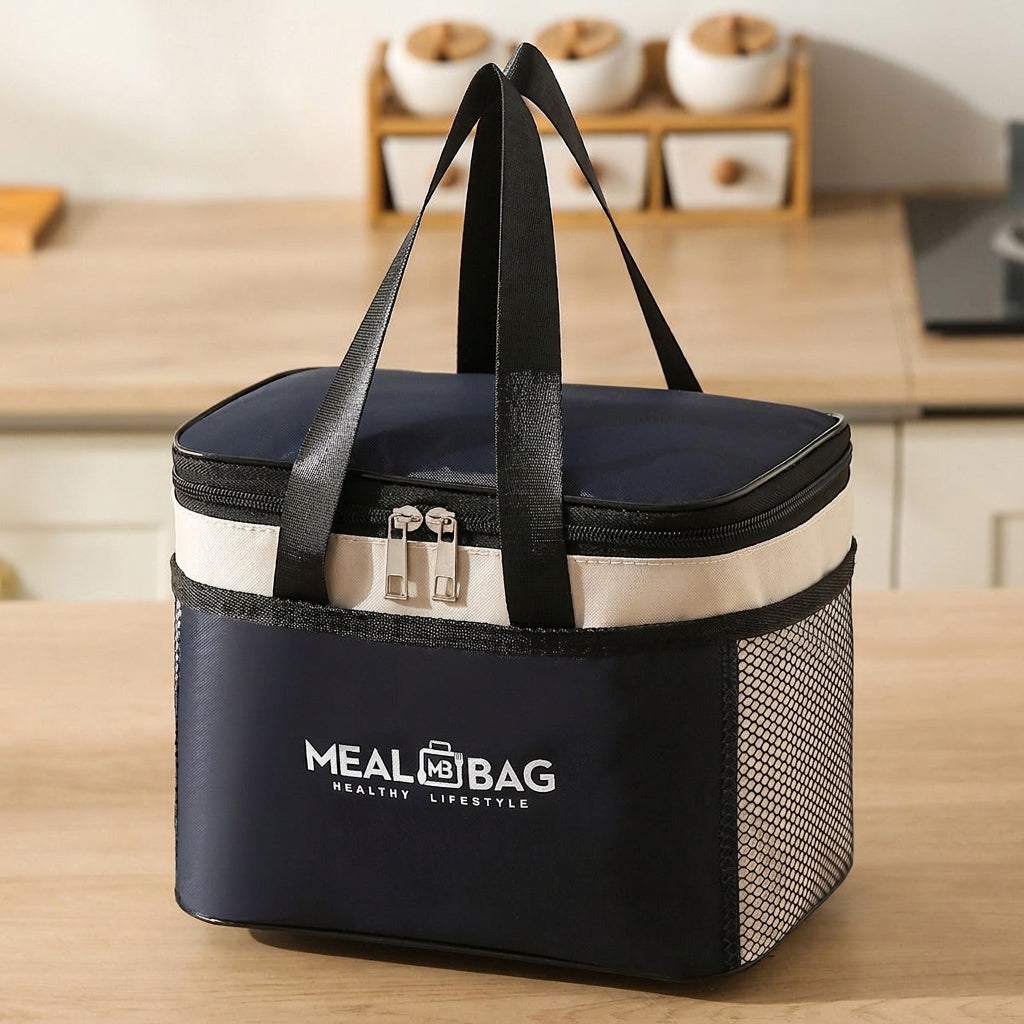 Insulated Lunch Bag, Waterproof Oxford Cloth
