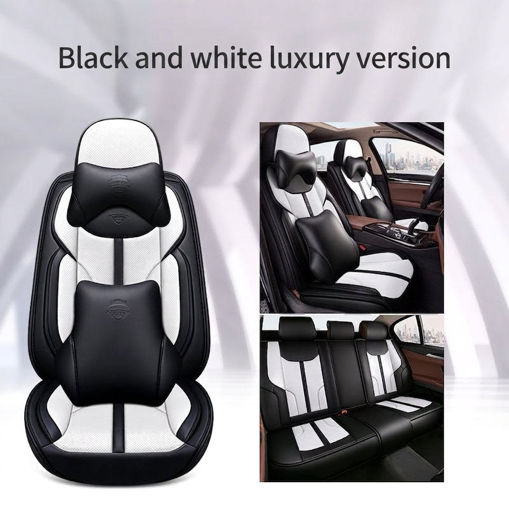 The new car seat cushion fully surrounds full pictorial cartoon cute four-season universal five-seat seat cover, directly supplied and shipped from the manufacturer