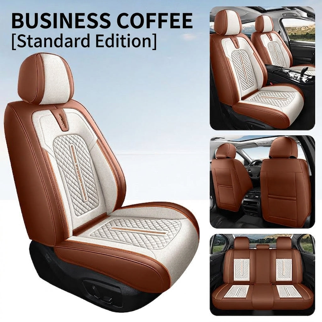 New car seat cushions fully covered, all-season universal seat covers, all five seats, full leather, high-quality seat covers sold directly from the manufacturer