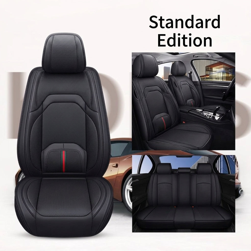 Car seat cushions are fully covered, all-season universal, five-seat small car seat cushions, reinforced waist belts, memory foam, and wholesale car seat cushions