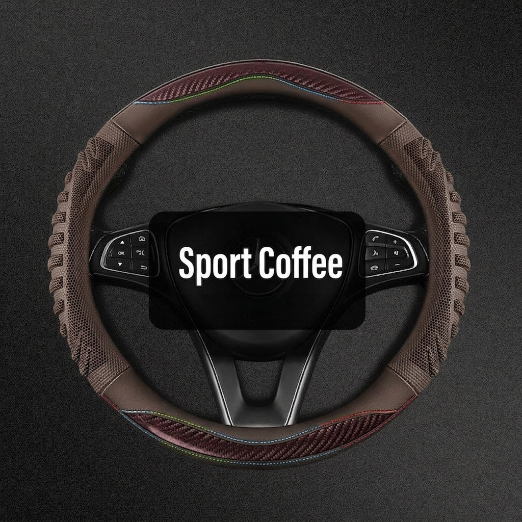 Four-season universal honeycomb sports handlebar covers, steering wheel covers, anti-slip modification covers, cross-border Douyin one-piece dropshipping