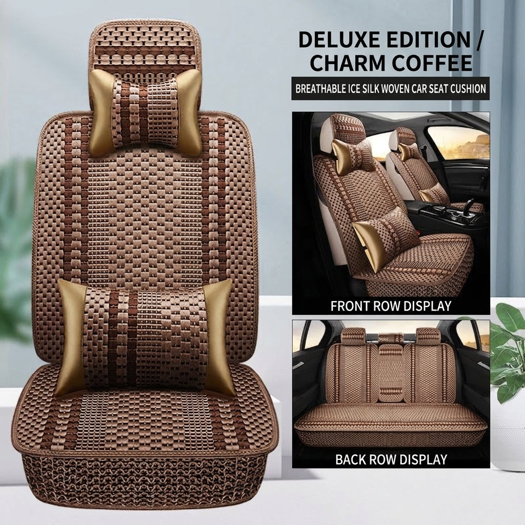 Car Cushion Four Seasons Universal Ice Silk Seat Cover Summer Cool Cushion Single Piece Car Single Pad Wholesale Factory Direct All-Inclusive
