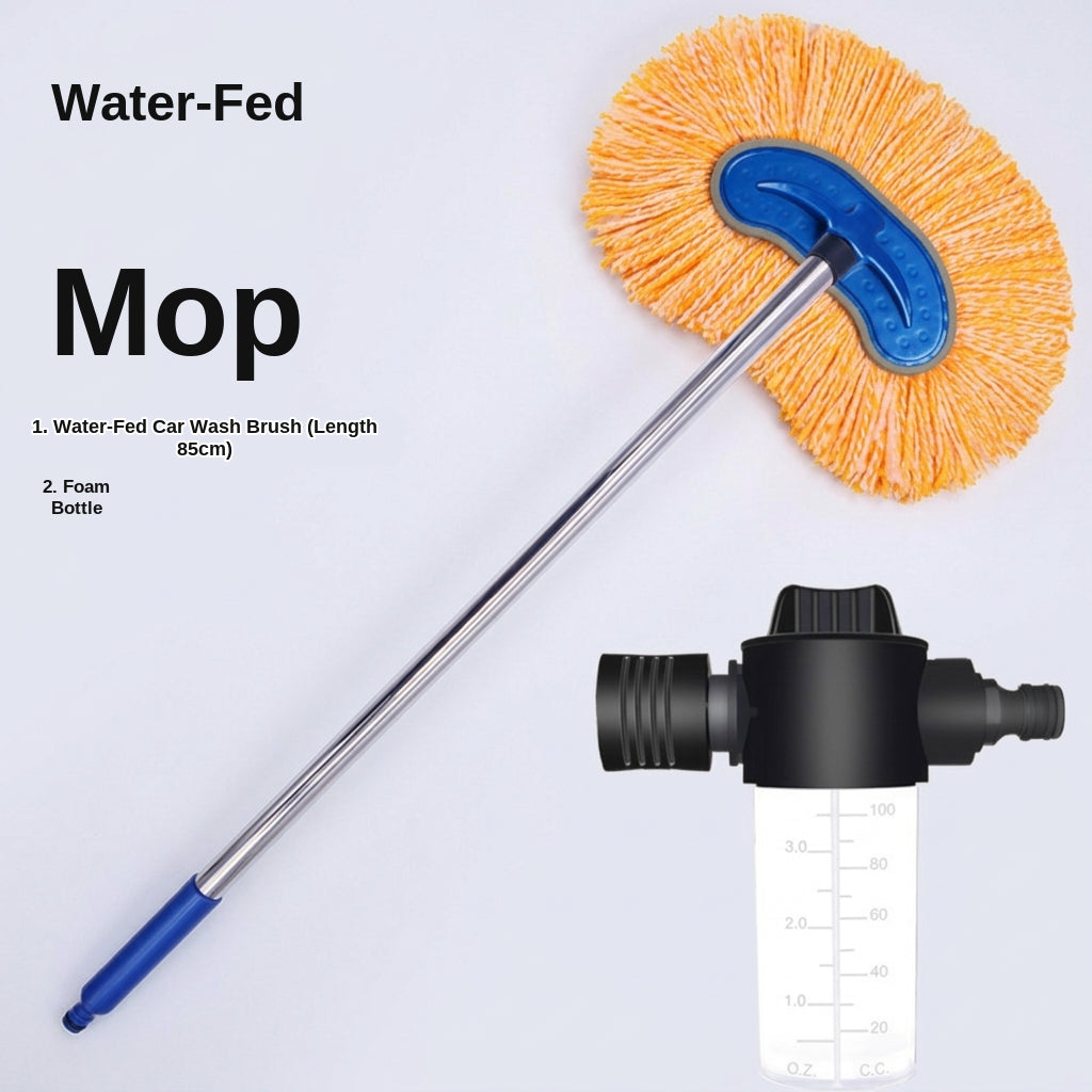 Car Wash Brush with Water Feed System