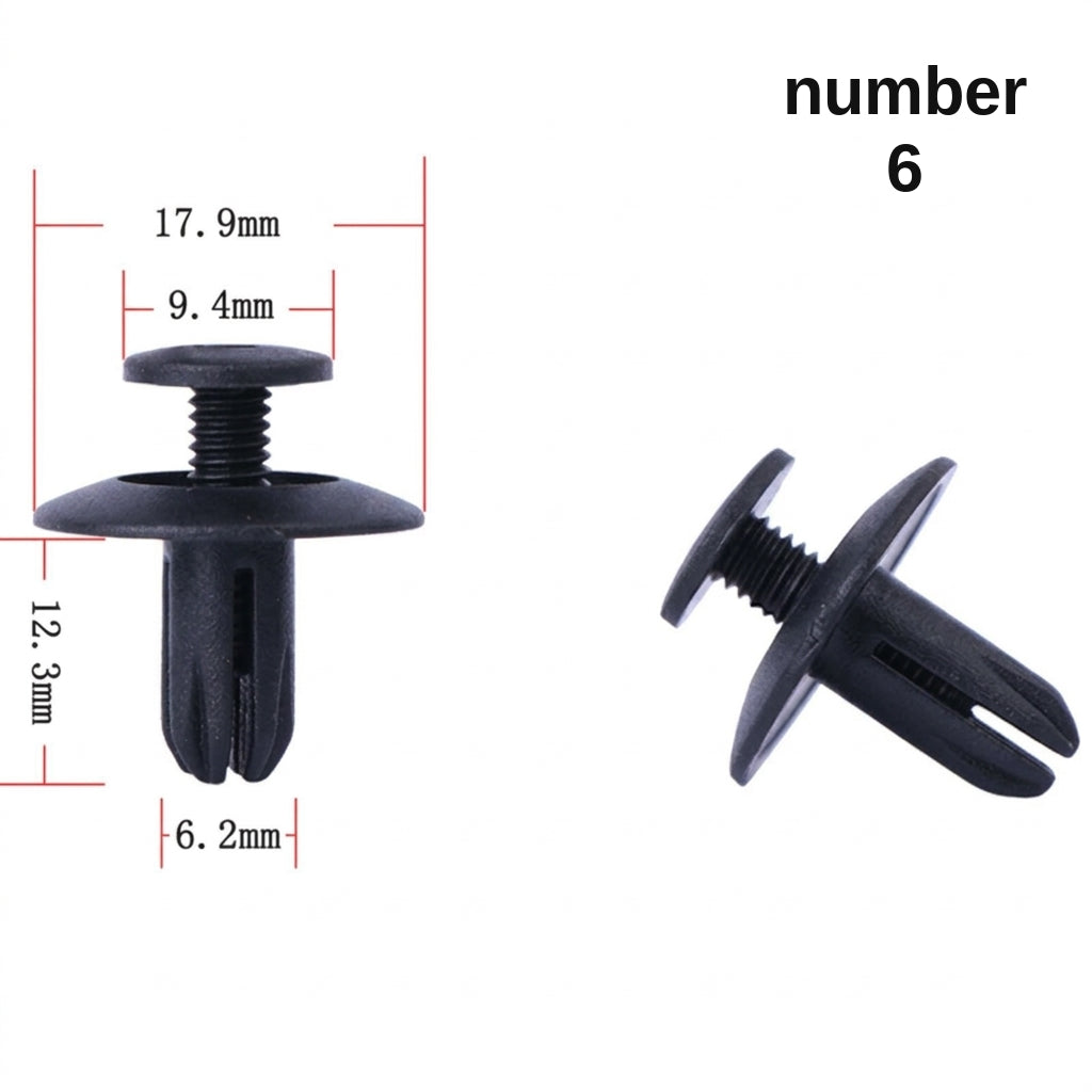Car buckle, ceiling buckle, bumper buckle, door panel buckle, leaf panel lining buckle, plastic nylon buckle
