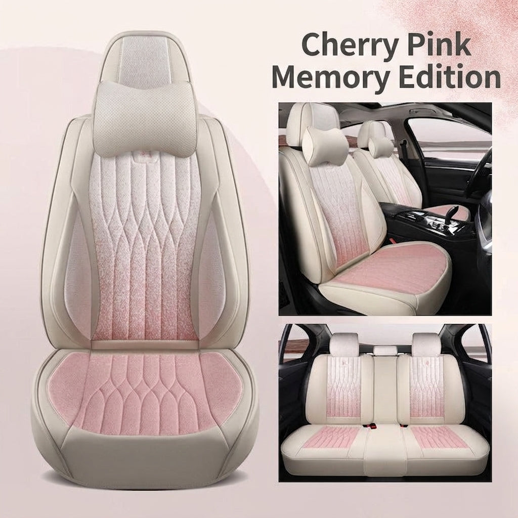 Car seat cushion linen fabric art all-inclusive all-season universal goddess seat cushion 2026 new model interior breathable seat cover wholesale