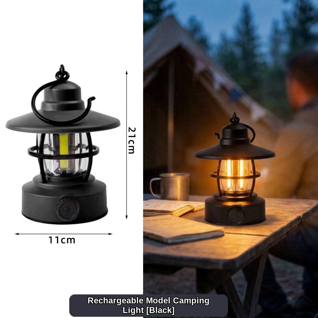 Camping Light - Rechargeable Lantern, Multiple Colors