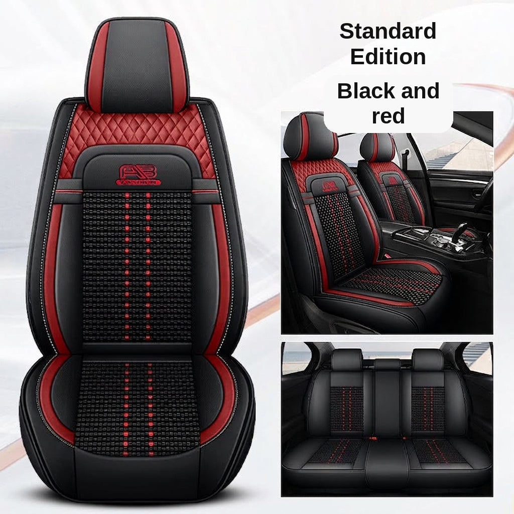 Car seat cushion new all-enclosed special seat cover four seasons universal leather seat cover summer ice silk cartoon seat cushion cover