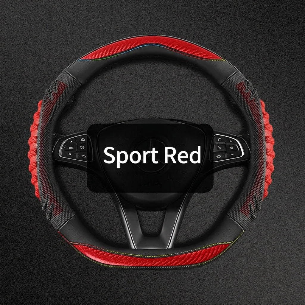 Four-season universal honeycomb sports handlebar covers, steering wheel covers, anti-slip modification covers, cross-border Douyin one-piece dropshipping