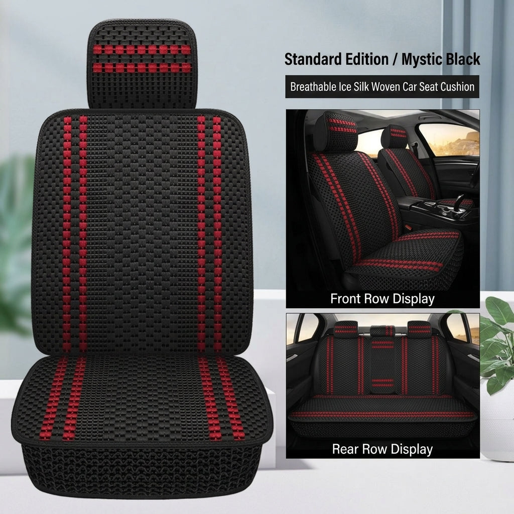 Car Cushion Four Seasons Universal Ice Silk Seat Cover Summer Cool Cushion Single Piece Car Single Pad Wholesale Factory Direct All-Inclusive