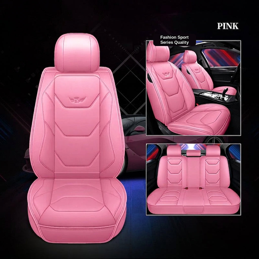 New car cushion leather all-wrap wear-resistant leather car seat cover is suitable for small car SUV car seat cover in all seasons