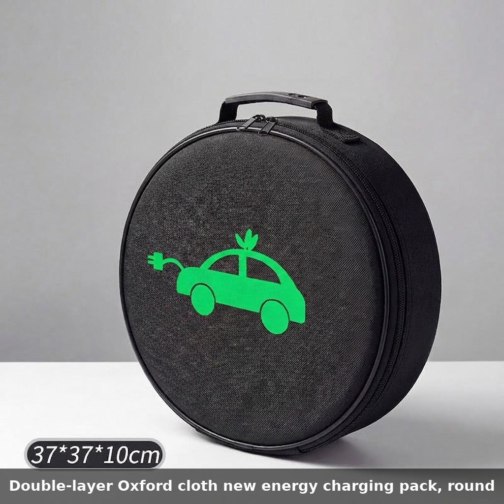 Charging gun storage bag, car charger storage bag, logo-printed waterproof charging gun bag, new energy vehicle bag