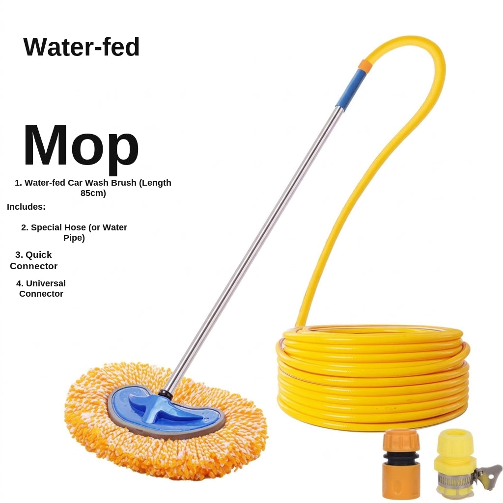 Car Wash Brush with Water Feed System