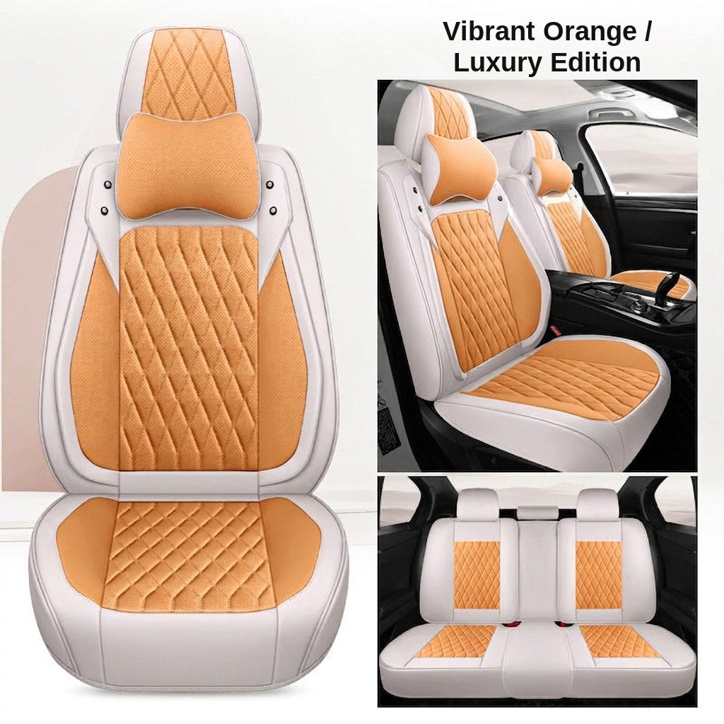 New car seat cushion, all-season universal seat, Nappa leather full-coverage seat cover, small sedan SUV seat cushion manufacturer wholesale