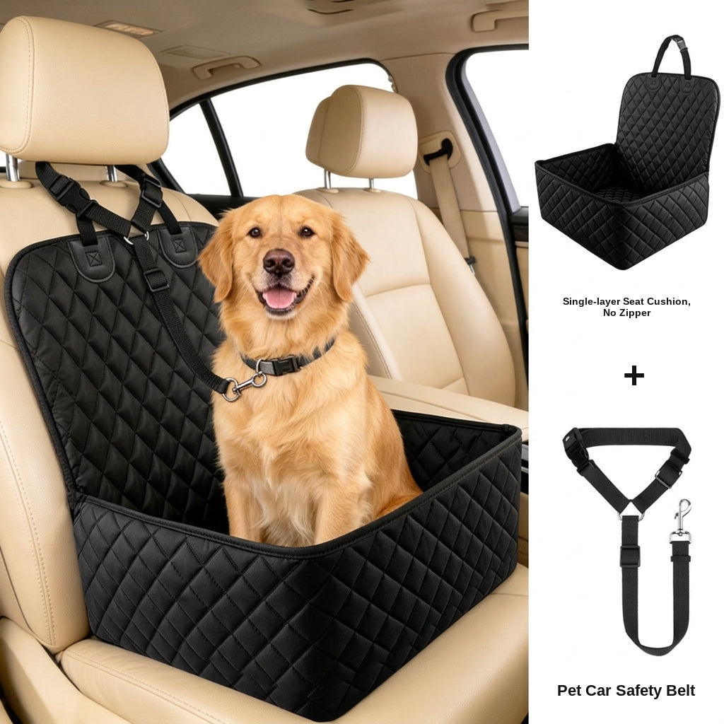 Pet Rear Seat Cushion for Cars, Waterproof & Dirt-Resistant
