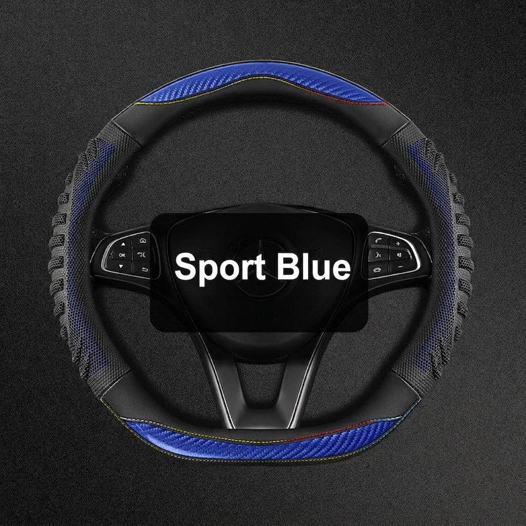Four-season universal honeycomb sports handlebar covers, steering wheel covers, anti-slip modification covers, cross-border Douyin one-piece dropshipping