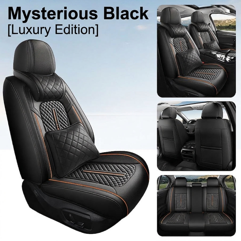 New car seat cushions fully covered, all-season universal seat covers, all five seats, full leather, high-quality seat covers sold directly from the manufacturer