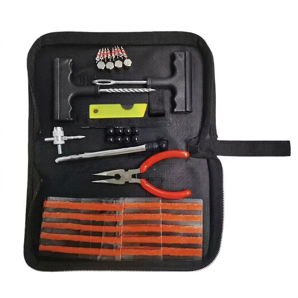 Tire Repair Tool Kit - 42 to 62 Piece Sets