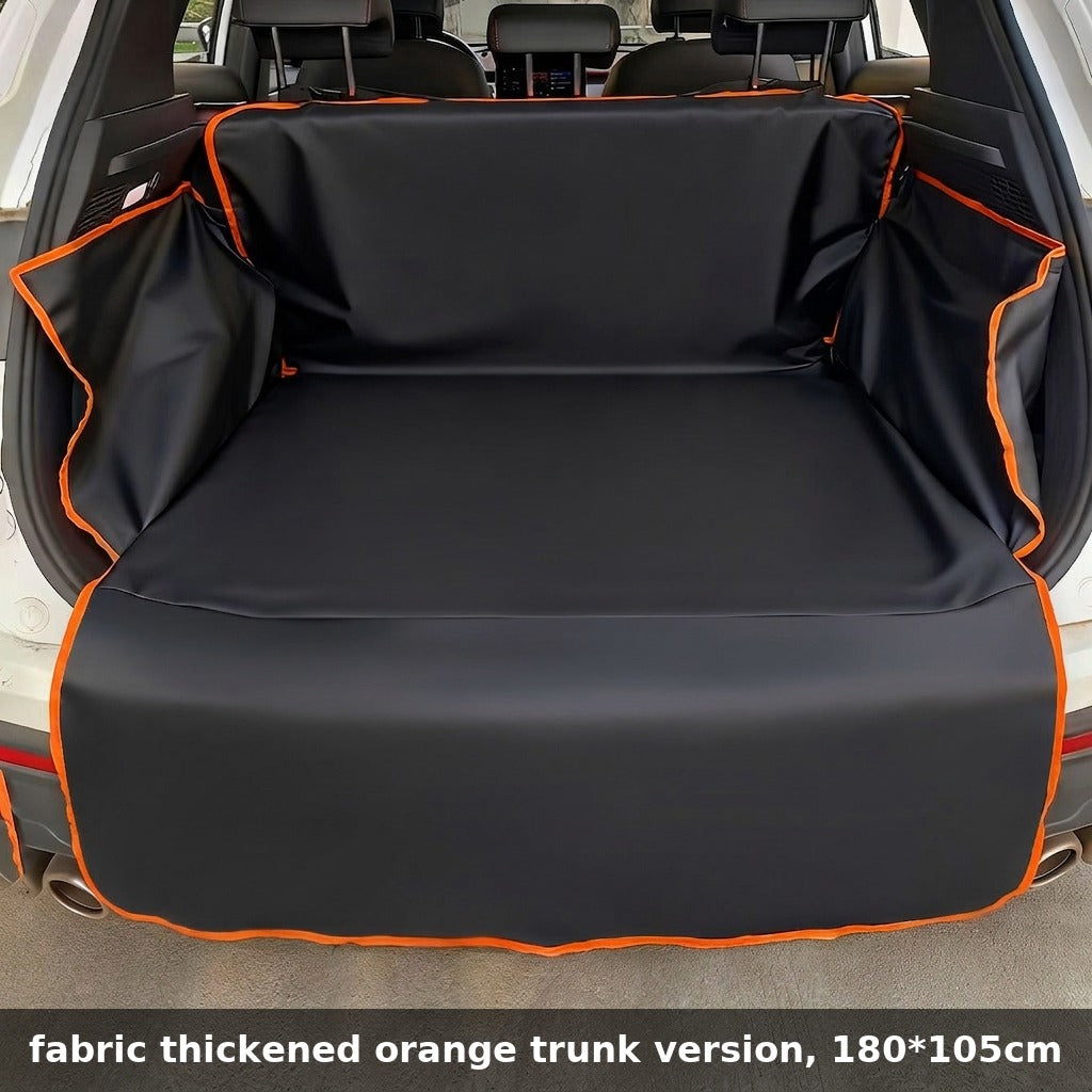 Cross-border best-selling car pet cushion: Oxford fabric for the car, rear seat waterproof and dirt-resistant, portable and foldable