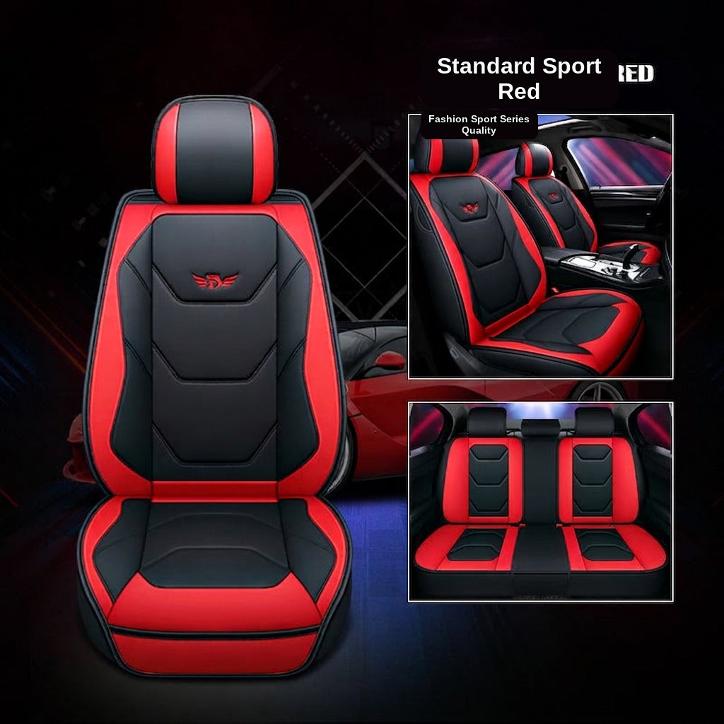 New car cushion leather all-wrap wear-resistant leather car seat cover is suitable for small car SUV car seat cover in all seasons