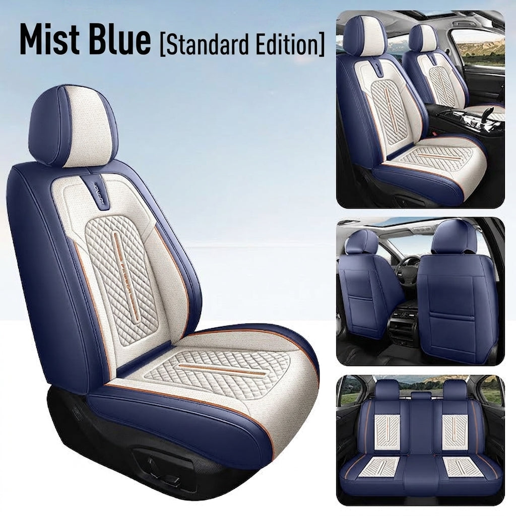 New car seat cushions fully covered, all-season universal seat covers, all five seats, full leather, high-quality seat covers sold directly from the manufacturer