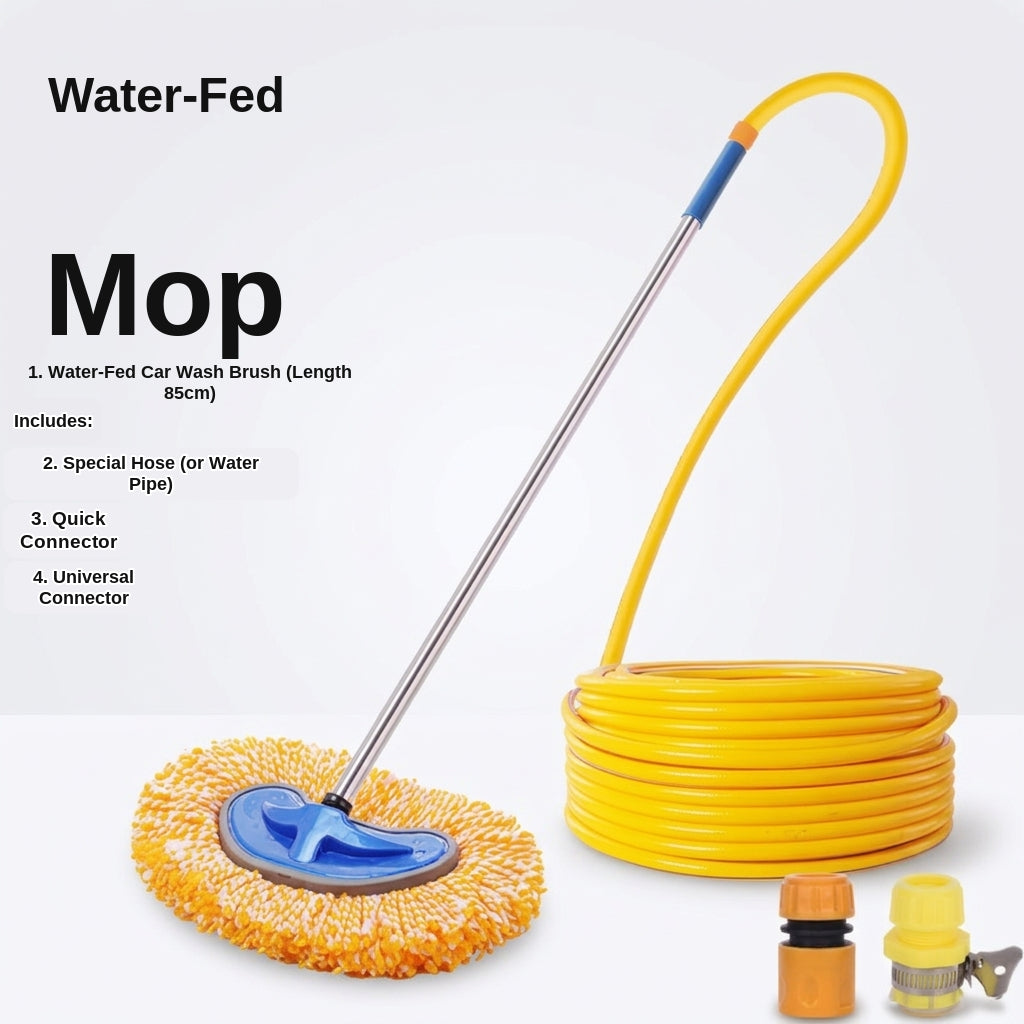 Car Wash Brush with Water Feed System