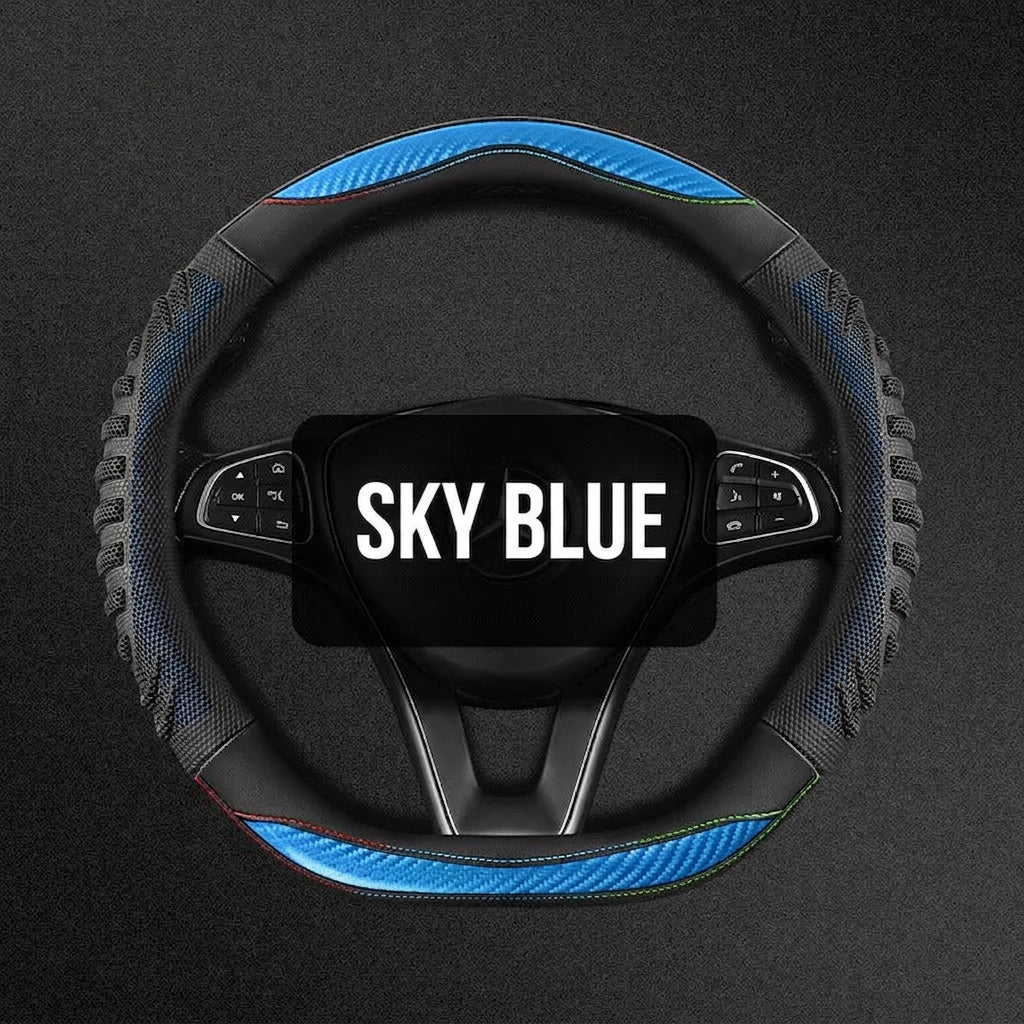 Four-season universal honeycomb sports handlebar covers, steering wheel covers, anti-slip modification covers, cross-border Douyin one-piece dropshipping