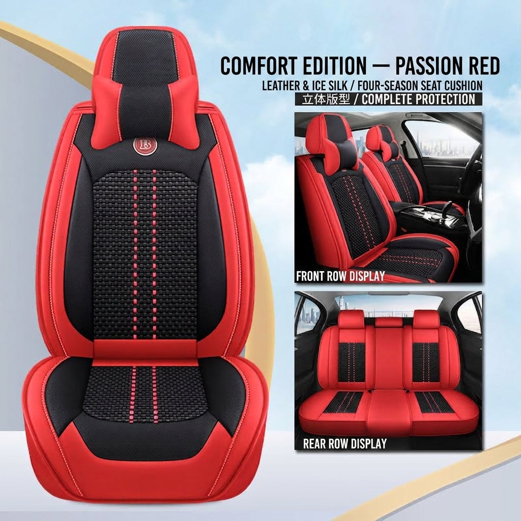 Car Seat Cushion Leather Seat Cover Seat Cushion All Inclusive Four Seasons 24 New Car Cover Seat Cover Leather Four Seasons All Inclusive