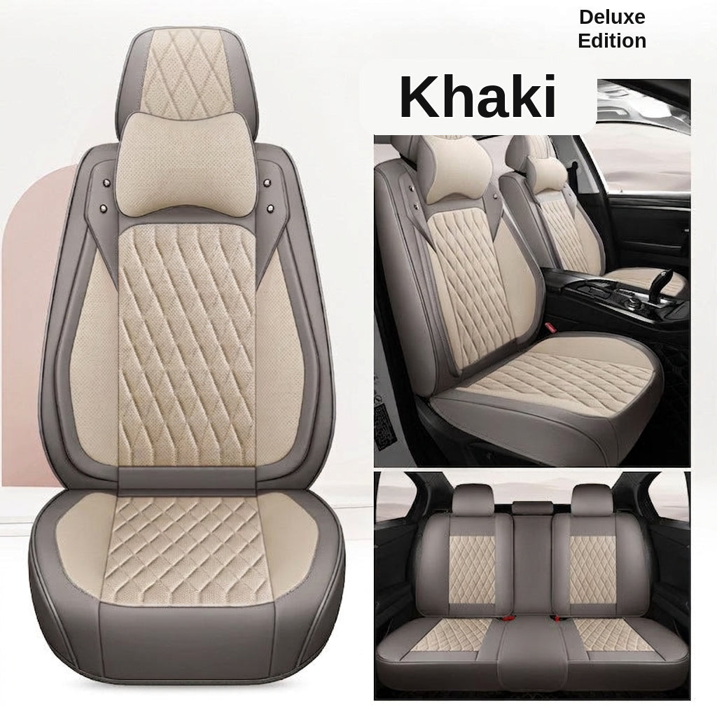 New car seat cushion, all-season universal seat, Nappa leather full-coverage seat cover, small sedan SUV seat cushion manufacturer wholesale