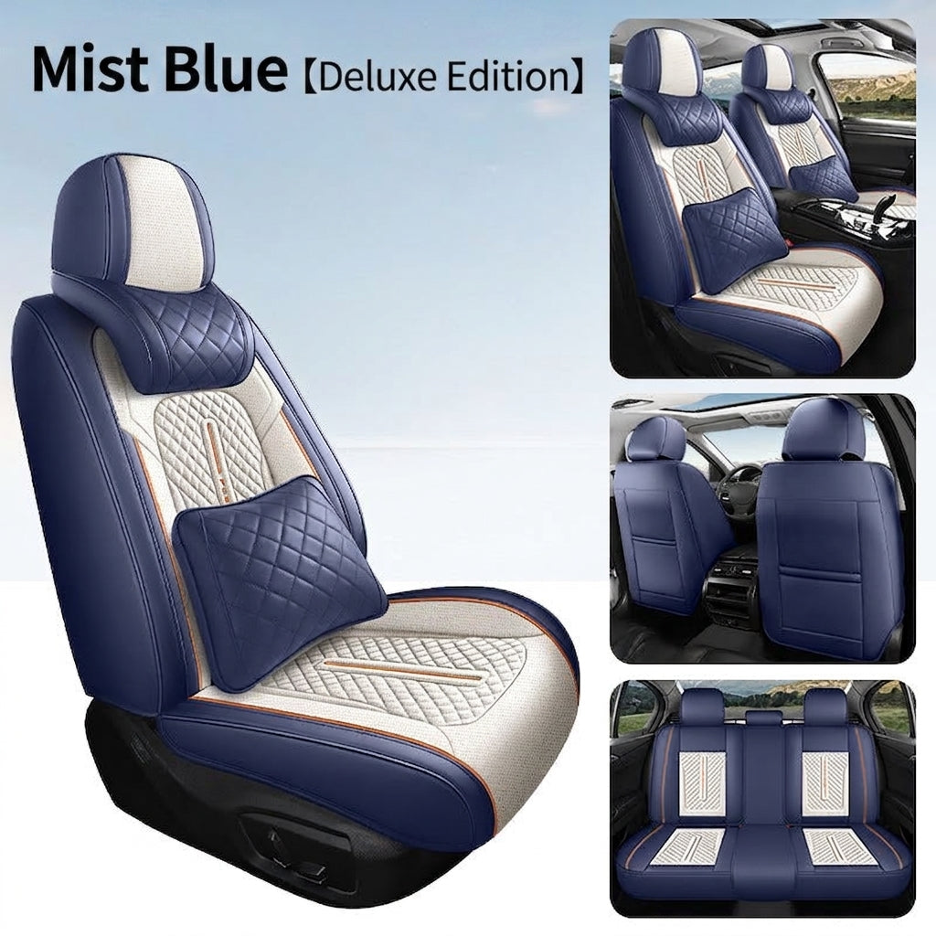 New car seat cushions fully covered, all-season universal seat covers, all five seats, full leather, high-quality seat covers sold directly from the manufacturer