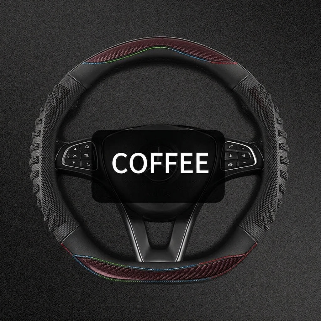 Four-season universal honeycomb sports handlebar covers, steering wheel covers, anti-slip modification covers, cross-border Douyin one-piece dropshipping