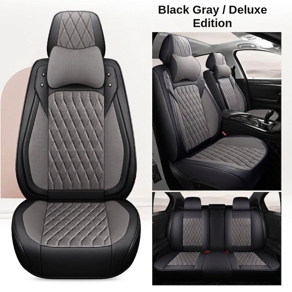 New car seat cushion, all-season universal seat, Nappa leather full-coverage seat cover, small sedan SUV seat cushion manufacturer wholesale