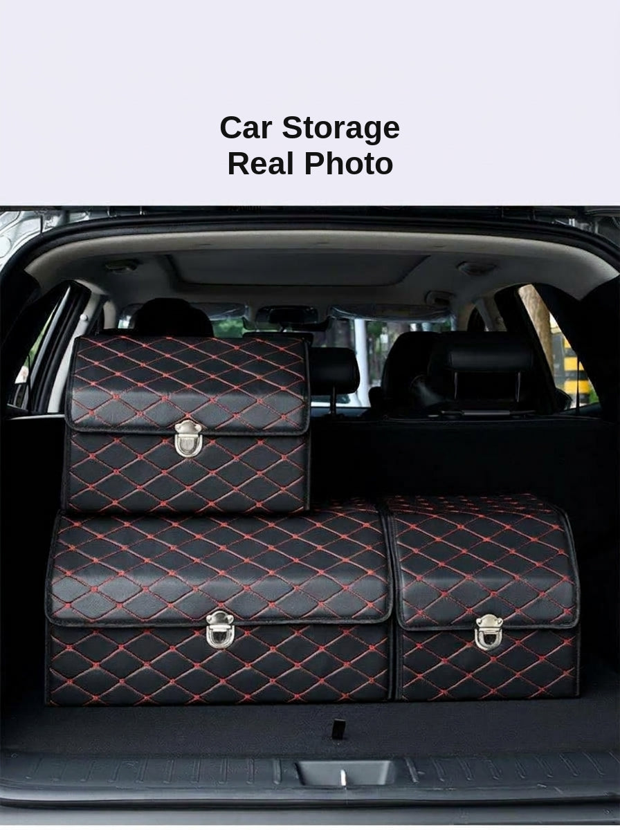 Car trunk storage box, storage box, car storage box, car interior decoration supplies, practical organization and storage