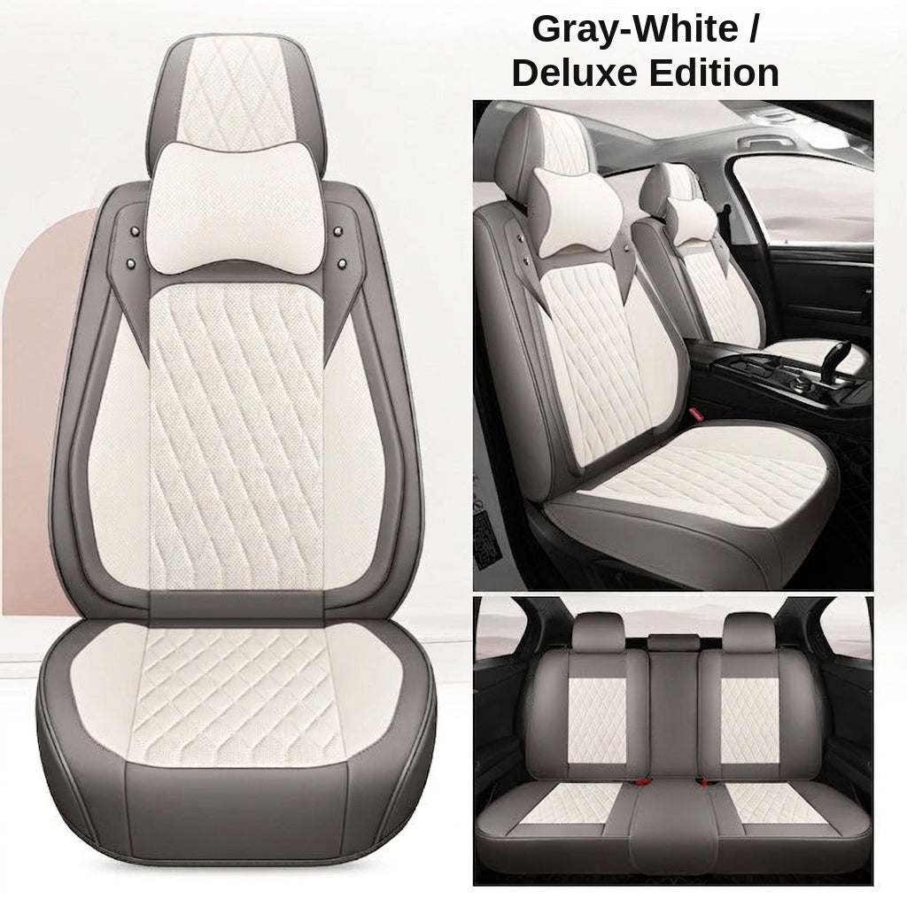 New car seat cushion, all-season universal seat, Nappa leather full-coverage seat cover, small sedan SUV seat cushion manufacturer wholesale