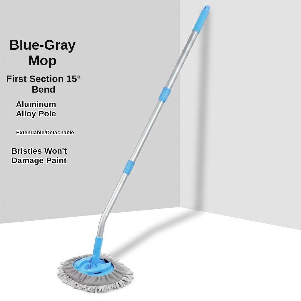Car Wash Mop Retractable Bending Rod, Car Special Mop, Injury Resistant Car Car Wash Brush, Cleaning Tools, Car Cleaning Tools, Car Polishing Artifact