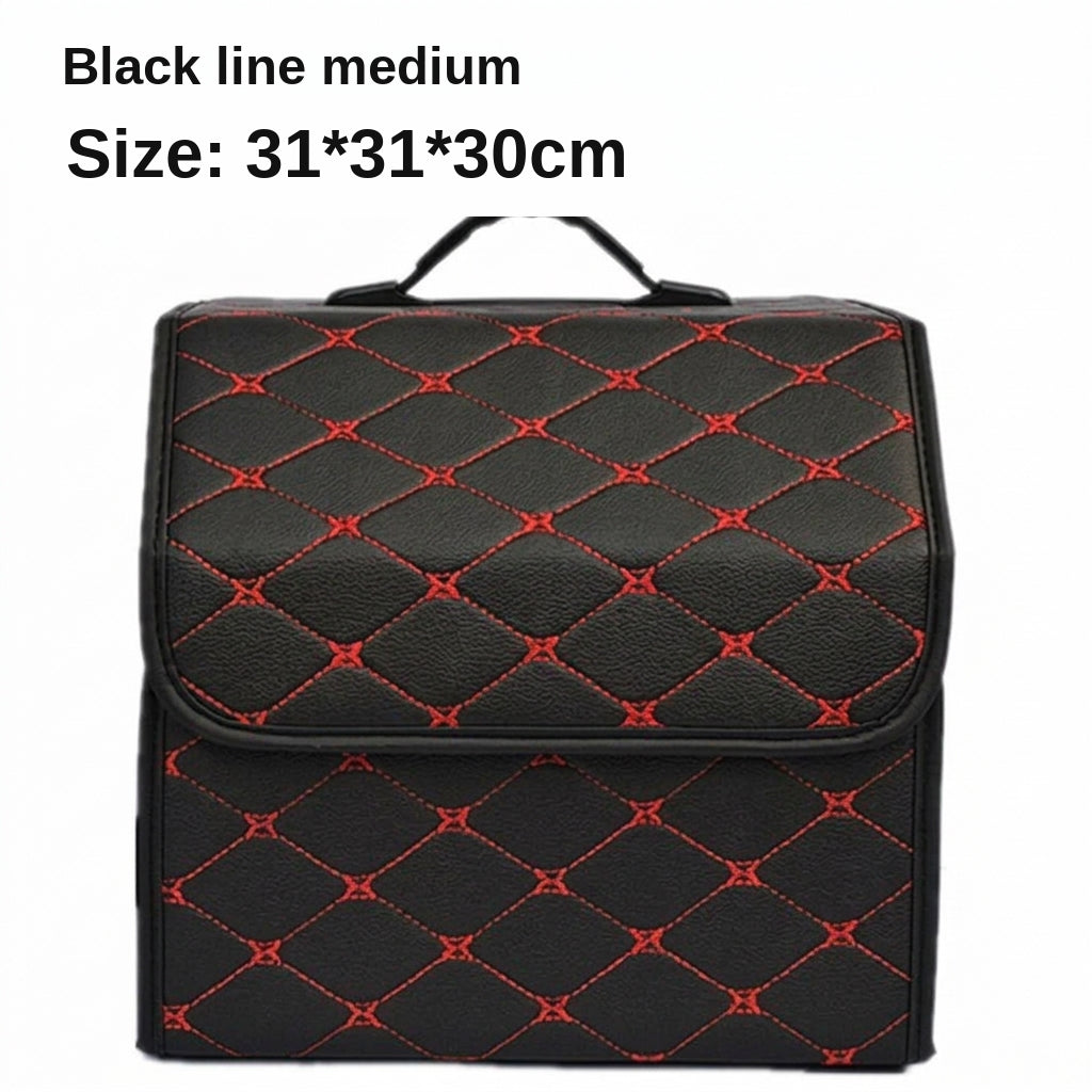 Wholesale cross-border car trunk folding storage boxes, camping storage boxes, outdoor picnic organizer storage boxes