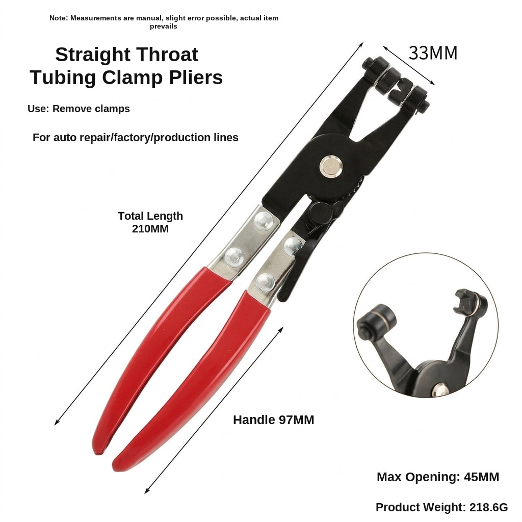 Cross-border automotive repair tool sets, gasoline pipe joint disassembly pliers, car ring separators, pipe bundle pliers, wholesale