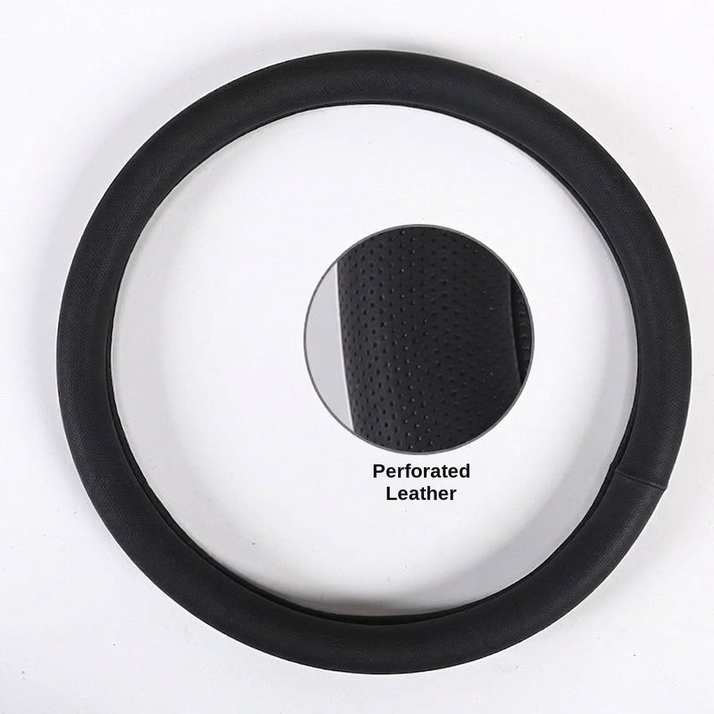 Factory direct sales of Ice Silk breathable non-slip steering wheel covers, all-season universal car handlebar covers, cross-border e-commerce Amazon