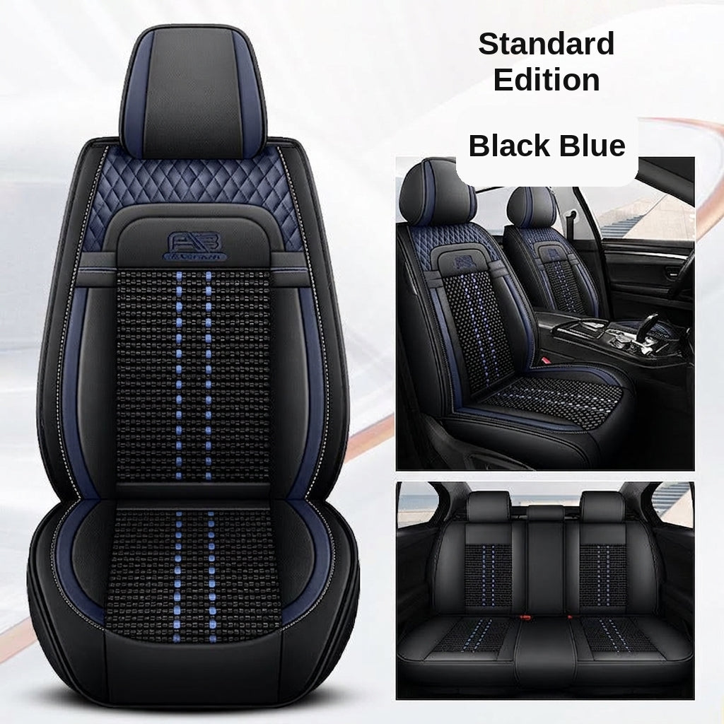 Car seat cushion new all-enclosed special seat cover four seasons universal leather seat cover summer ice silk cartoon seat cushion cover