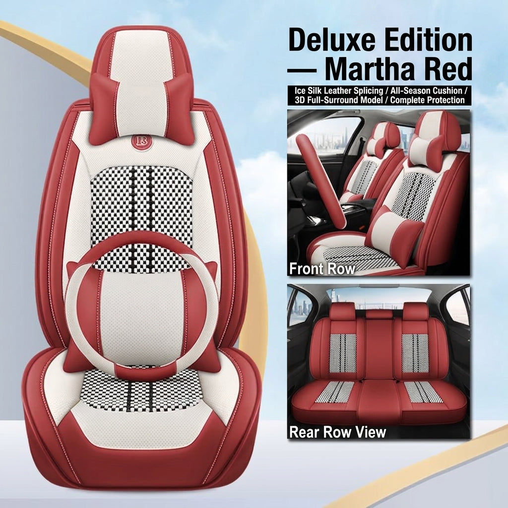 Car Seat Cushion Leather Seat Cover Seat Cushion All Inclusive Four Seasons 24 New Car Cover Seat Cover Leather Four Seasons All Inclusive
