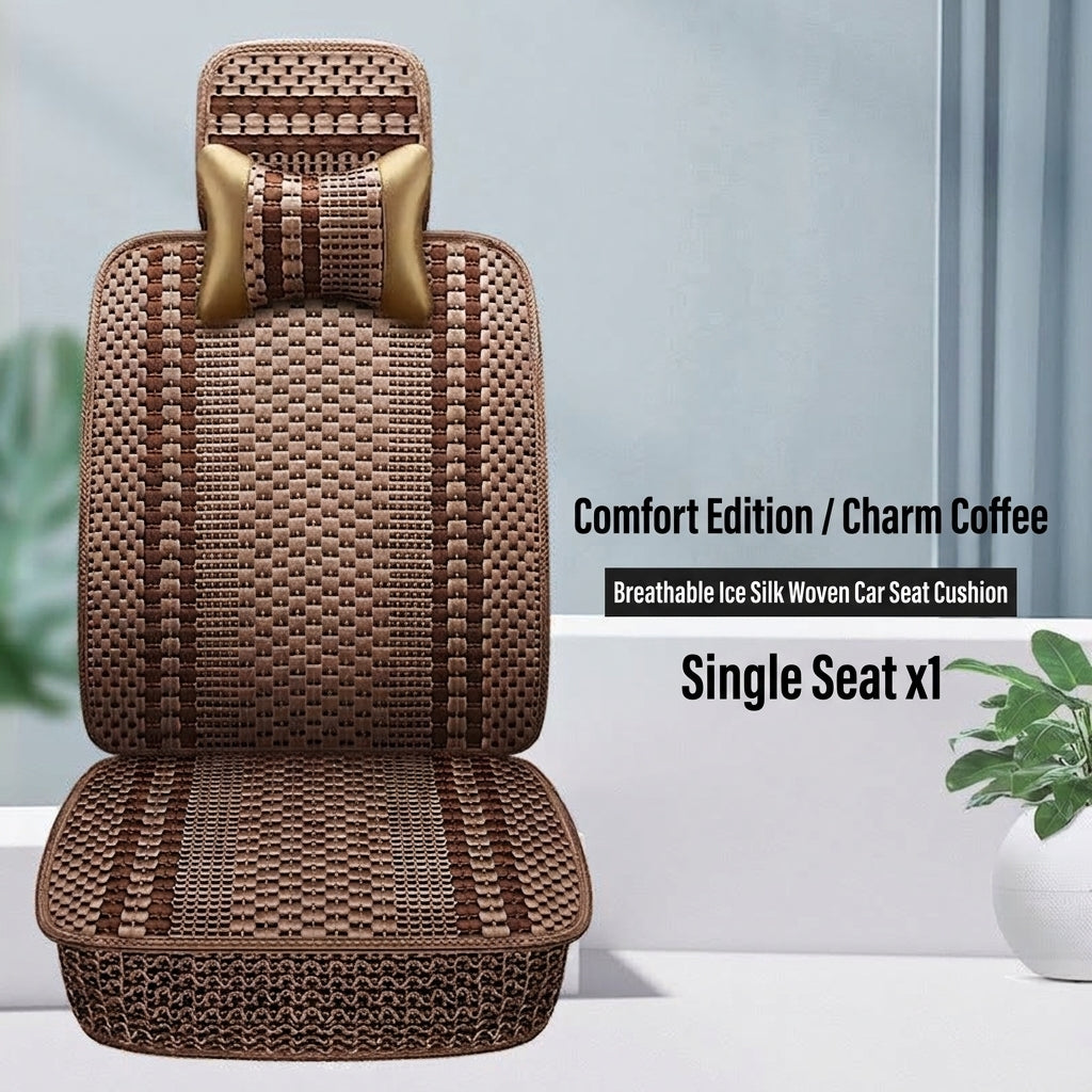 Car Cushion Four Seasons Universal Ice Silk Seat Cover Summer Cool Cushion Single Piece Car Single Pad Wholesale Factory Direct All-Inclusive
